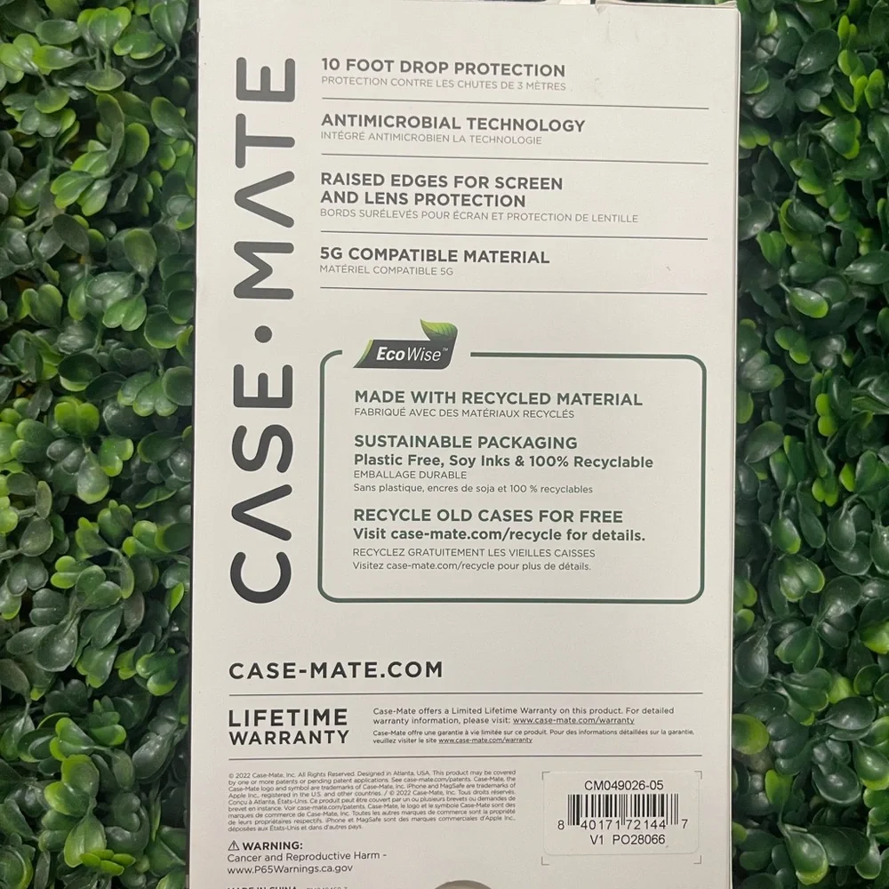 NEW CaseMate Glitter 14 Plus case
